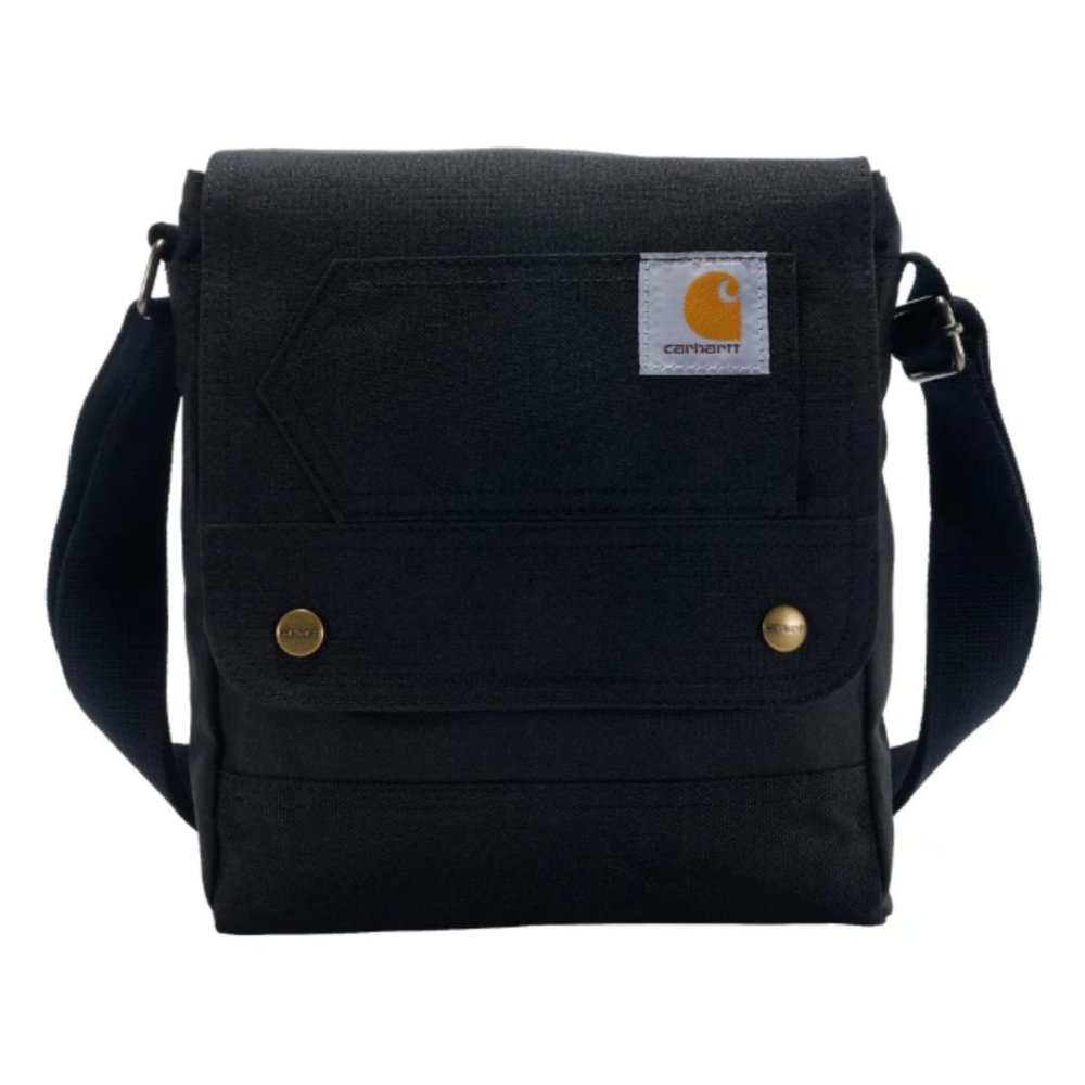 Carhatt cross body snap bag